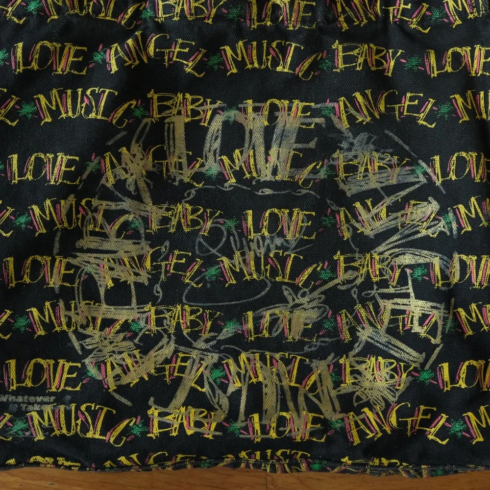 LAMB Tote Bag Womens Black Gwen Stefani Whatever It Takes Y2K OS